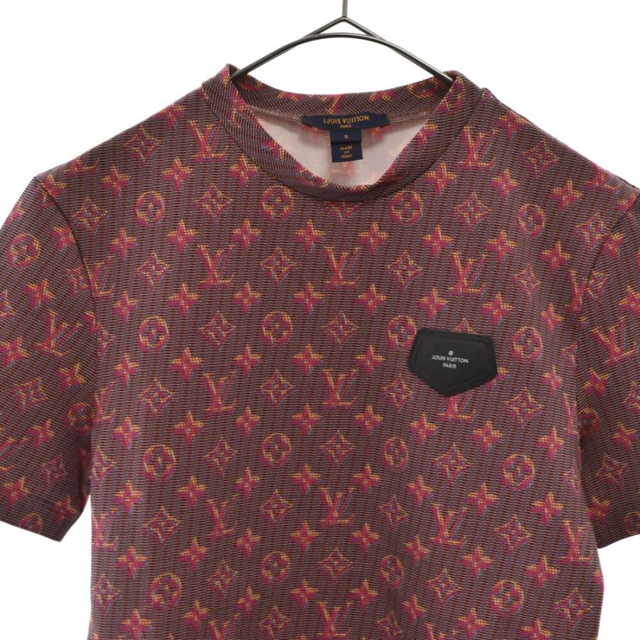 LOUIS VUITTON ルイヴィトン モノグラム 総柄 半袖Tシャツ LOUIS VUITTON ルイヴィトン モノグラム 総柄 半袖Tシャツ