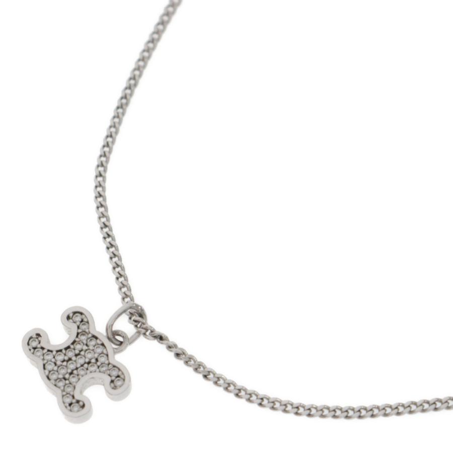 CELINE（セリーヌ） トリオンフ ラインストーン ネックレス 460GB6BZI