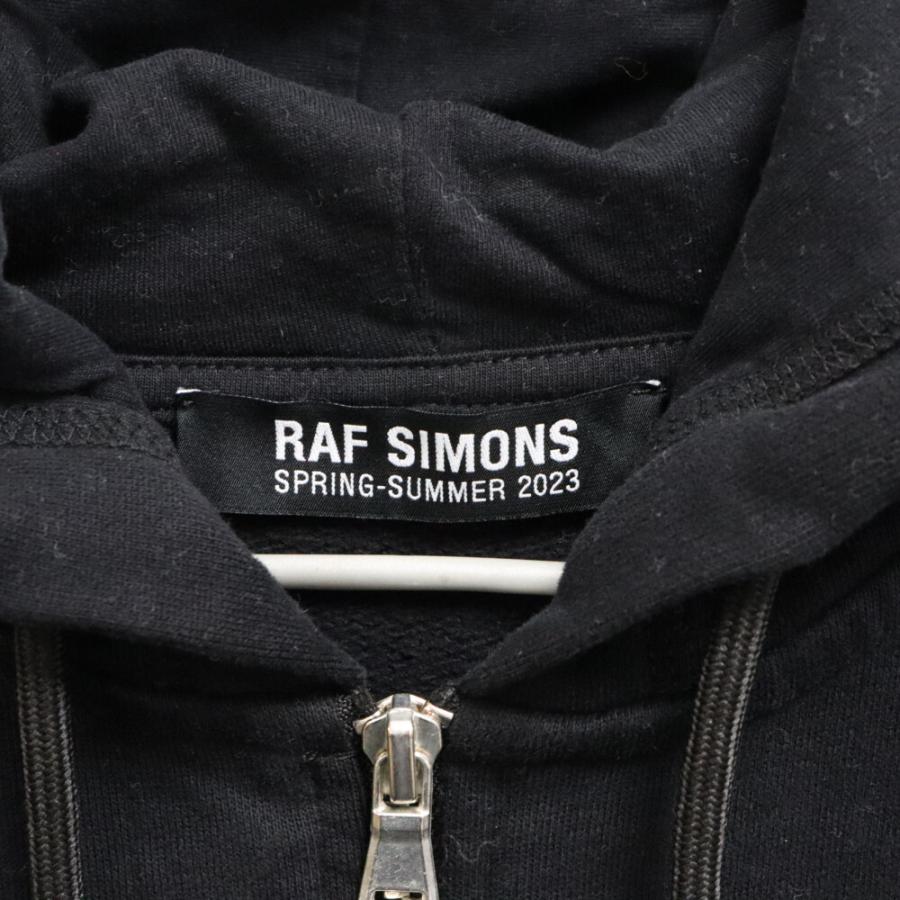 RAF SIMONS ラフシモンズ 23SS ZIPPED HOODIE WITH RS HAND RAF SIMONS ラフシモンズ 23SS ZIPPED HOODIE WITH RS HAND