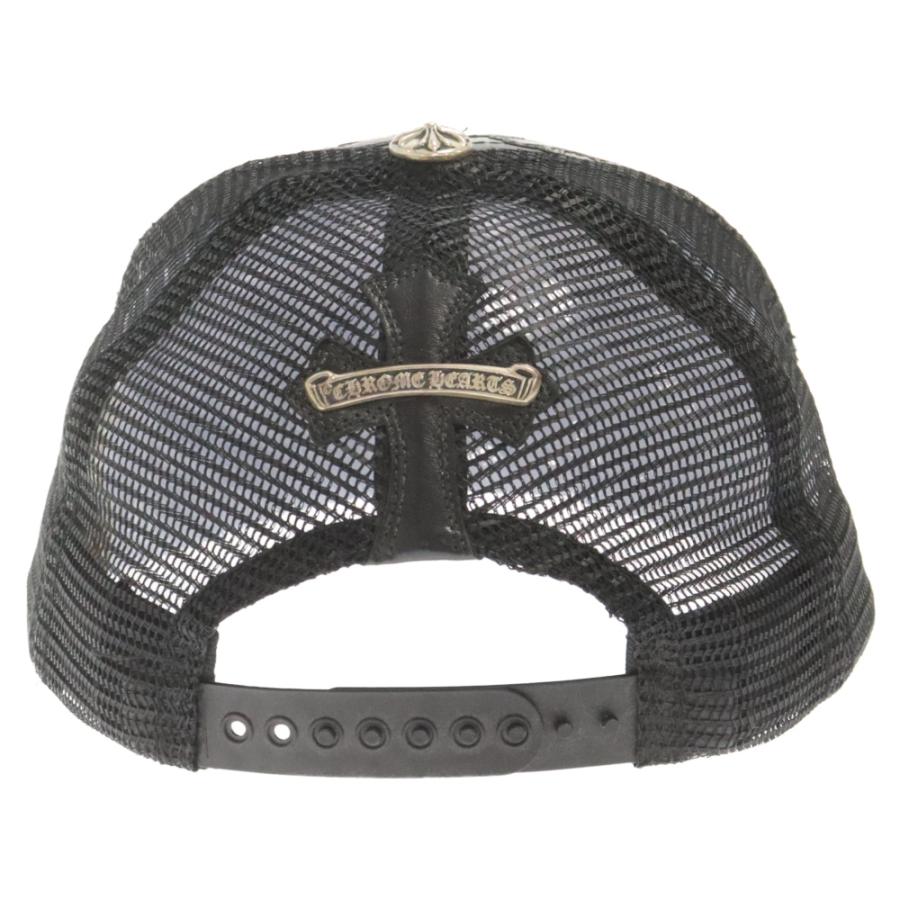 CHRONIC HEARTS メッシュバックキャップ クロムハーツ メッシュキャップ セメタリークロスパッチ
