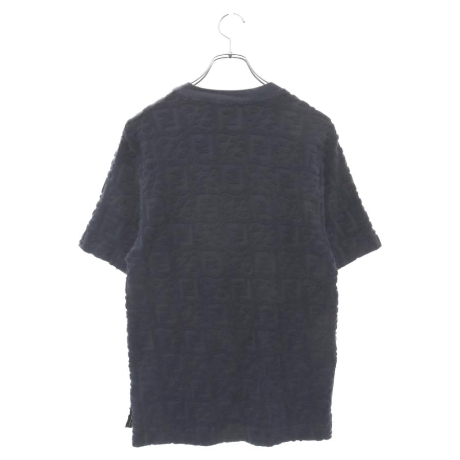 FENDI ロゴパターン Tシャツ FENDI / フェンディ FF モチーフ コットン Tシャツ メンズ 半袖