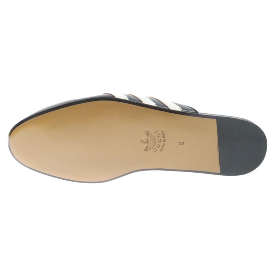 GUCCI（グッチ） ×adidas ホースビット 3ストライプレザーサンダル