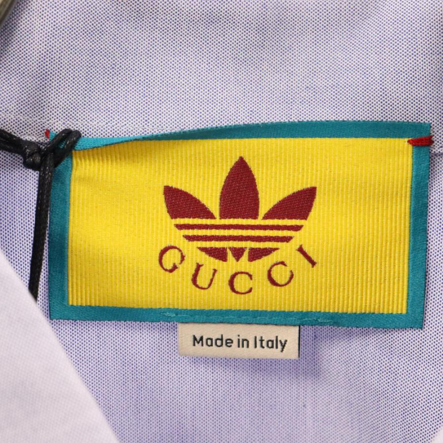 GUCCI（グッチ） 22SS×adidas Oxford Cotton Shirt 701360 ZAJR0