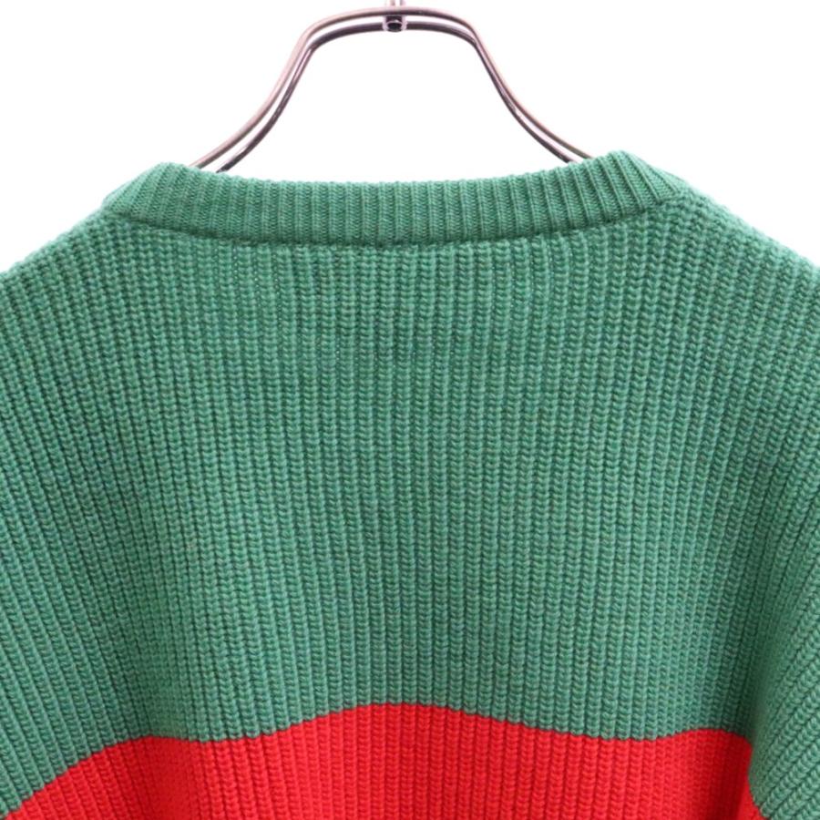 GUCCI（グッチ） グッチ×adidas 696291 XKCH7 ロゴ刺繍2トーンクルー