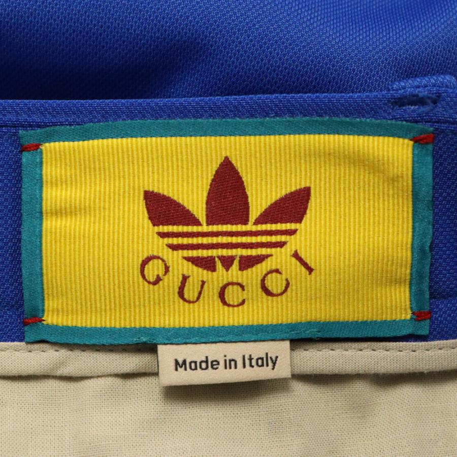 GUCCI（グッチ） 23AW×adidas 722512 ZALDB ロゴ刺繍サイドライン