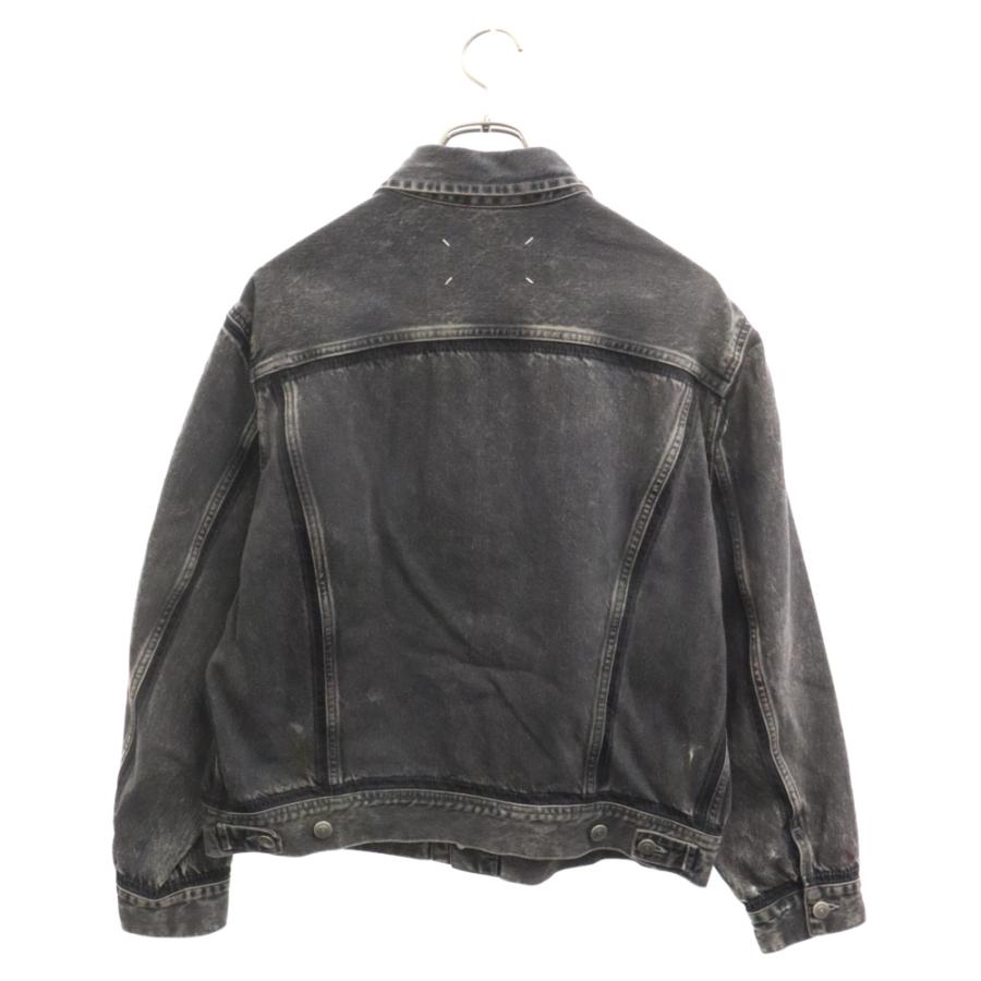 Maison Martin Margiela x  黒 ジャケット MARTIN MARGIELA（マルタン マルジェラ） 23AW Painted Black Denim