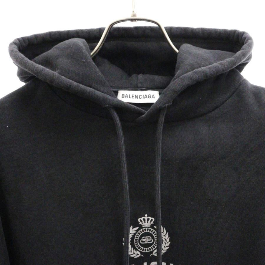 BALENCIAGA バレンシアガ 19SS BBロゴ プルオーバーパーカー BALENCIAGA バレンシアガ 19SS BBロゴ プルオーバーパーカー