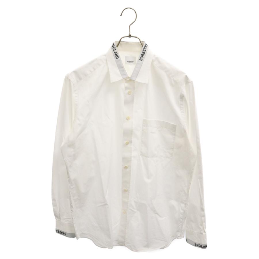 BURBERRY（バーバリー） Logo Detail Cotton Poplin Shirt 8017556