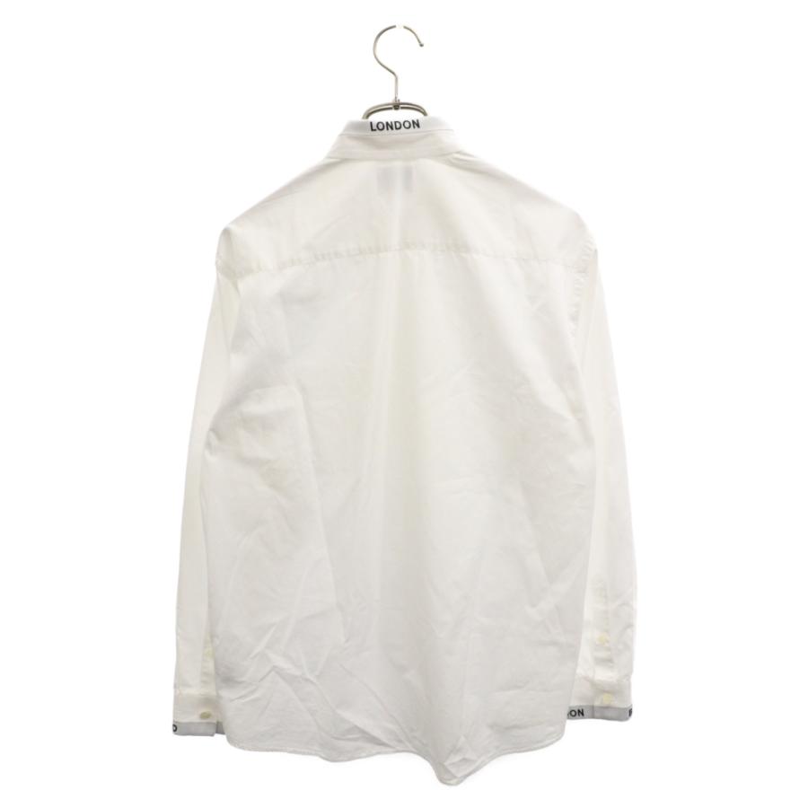 BURBERRY バーバリー Logo Detail Cotton Poplin Shirt 8017556 ライン