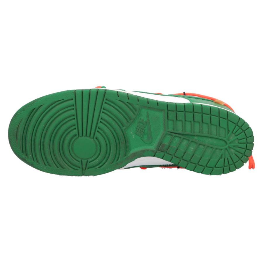 NIKE（ナイキ） ×OFF-WHITE DUNK LOW WHITE/PINEGREEN CT0856-100 オフ 