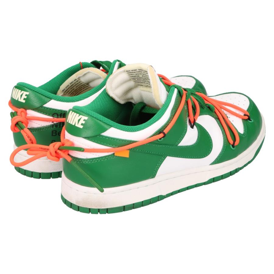 NIKE ナイキ ×OFF-WHITE DUNK LOW WHITE/PINEGREEN CT0856-100 オフ 