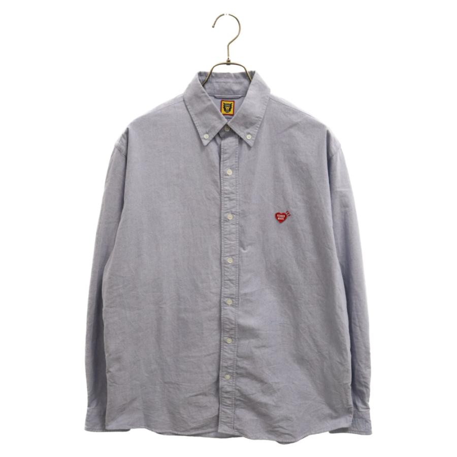 ヒューマンメイド　オックスフォード長袖Yシャツ HUMAN MADE ヒューマンメイド OXFORD BD LS SHIRT