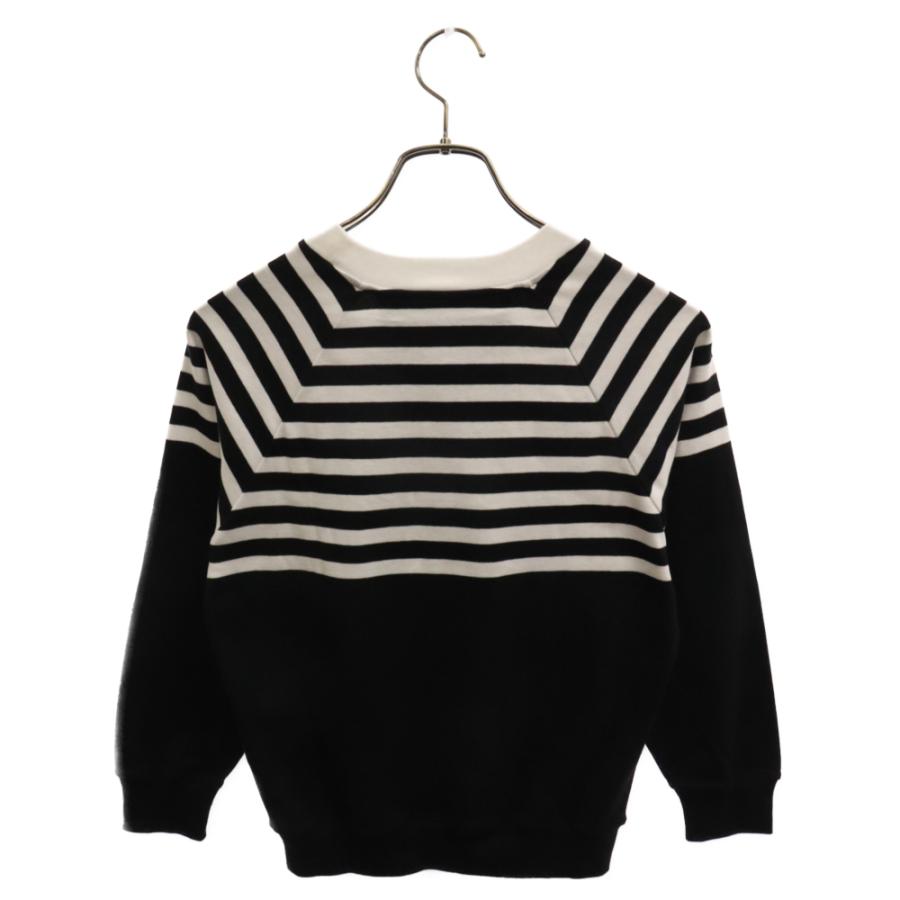 GIVENCHY ストライプトレーナー ブラック/ホワイト