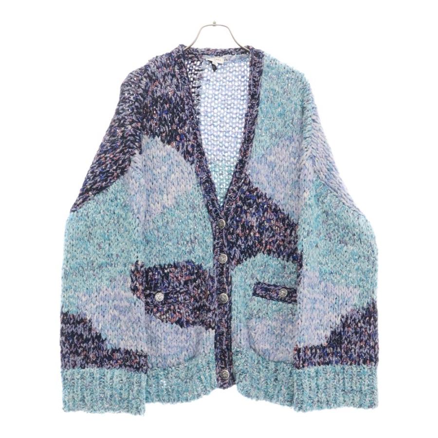 CHANEL シャネル 23SS ココボタン ラメ カーディガン P74708 CHANEL シャネル 23SS ココボタン ラメ カーディガン P74708
