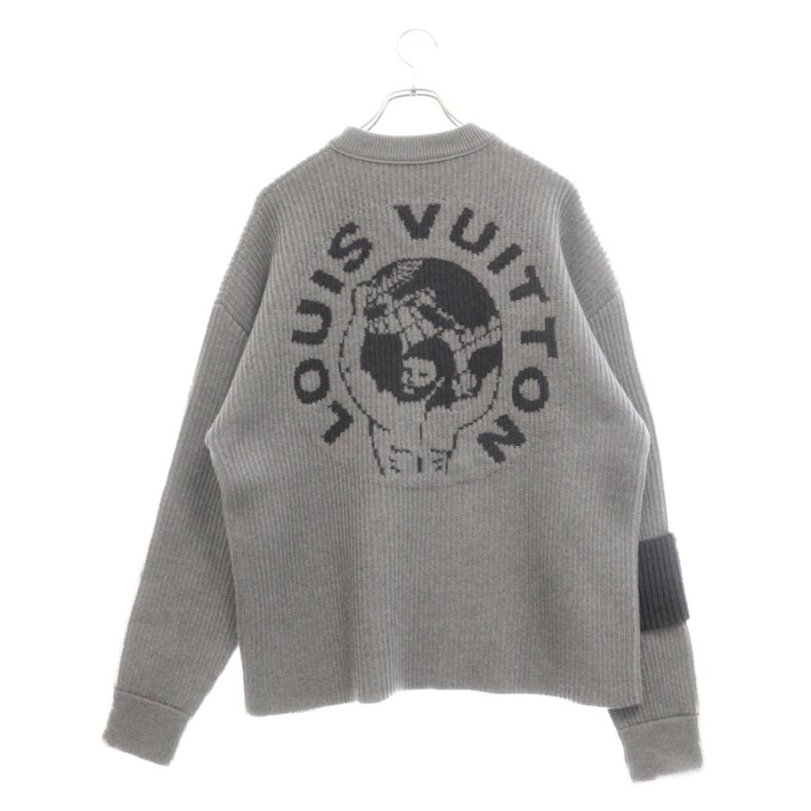 LOUIS VUITTON ルイヴィトン 19AW ワールドロゴ ジャガードプル 