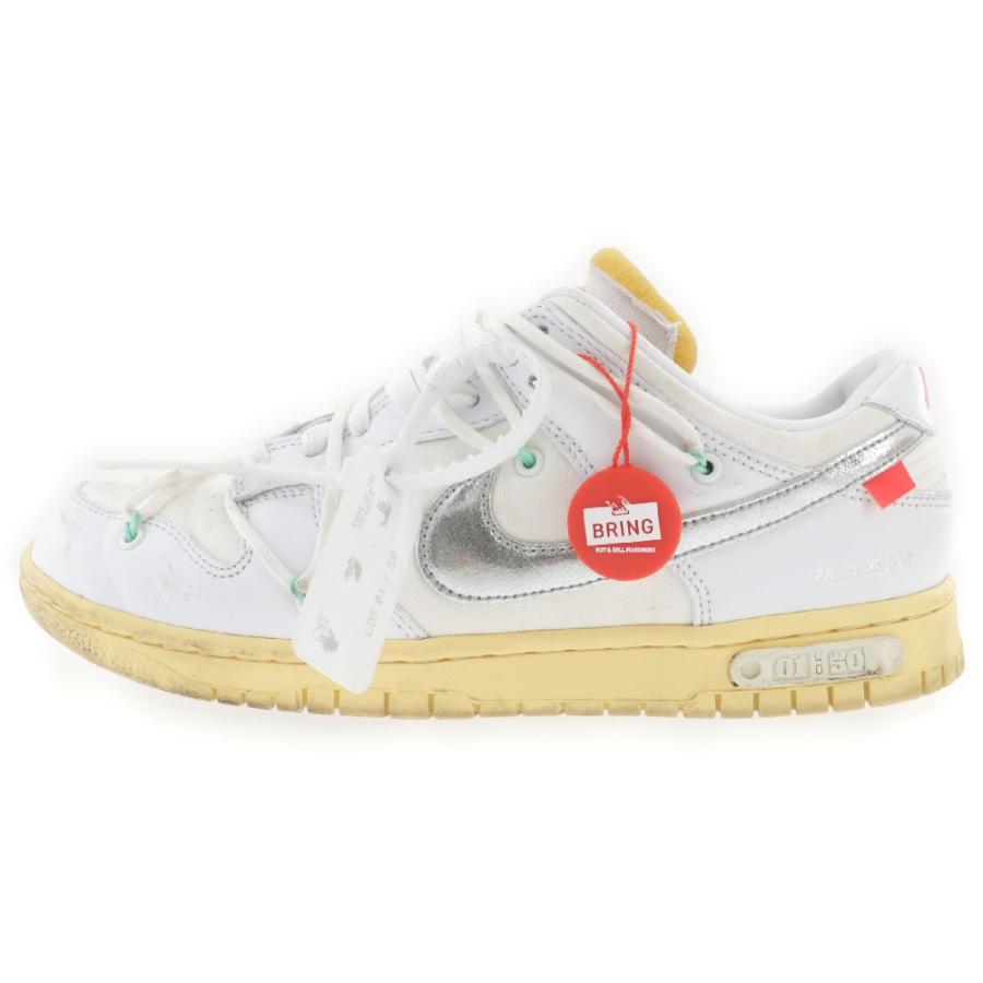 NIKE ナイキ ×OFF-WHITE DUNK LOW 1 OF 50 WHITE DM1602-127 オフ 