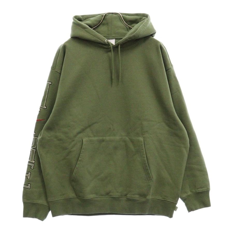 Supreme × NIKE / 24SS/Hooded Sweatshirt/パーカー/M/コットン/GRN Supreme（シュプリーム） 24SS ×NIKE Hooded Sweatshirt ナイキ ロゴ