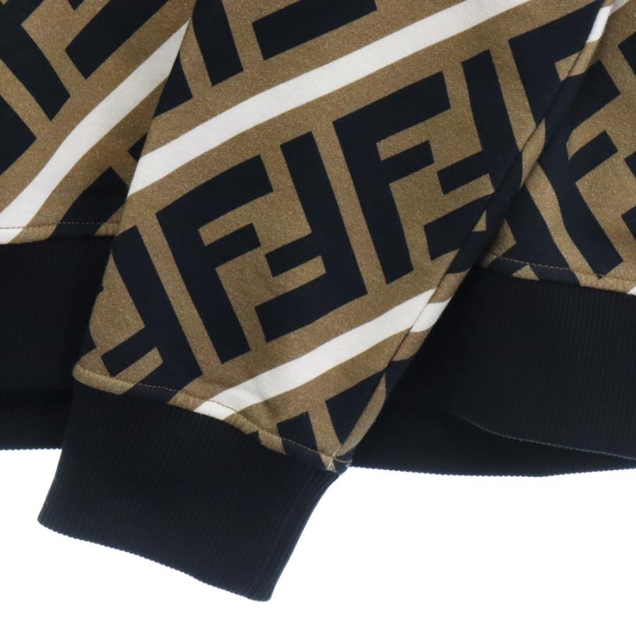 FENDI（フェンディ） 20AW ズッカ柄 FFロゴスウェットトレーナー