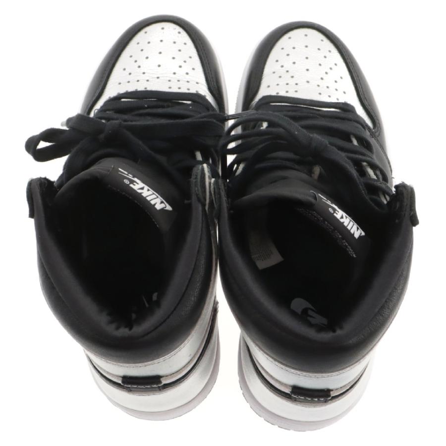 NIKE ナイキ ウィメンズ エアジョーダン1 シルバートゥ ハイカット 