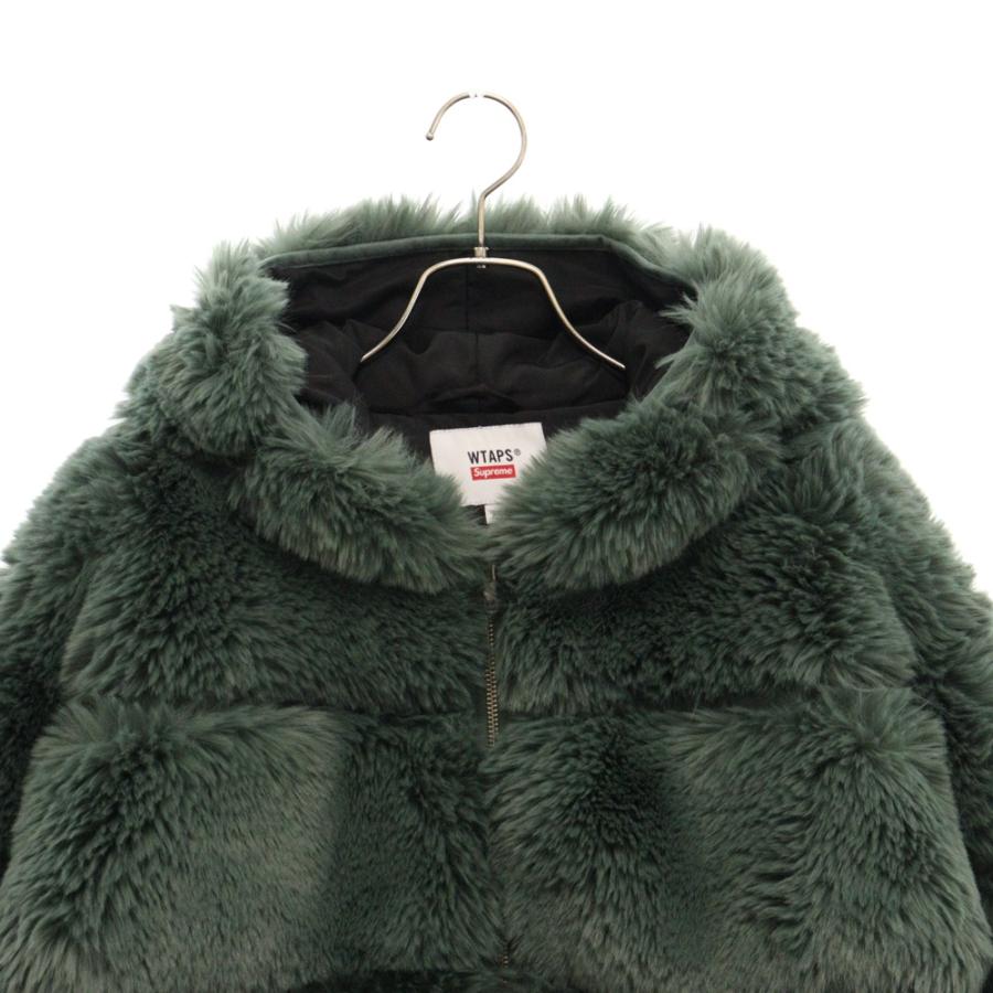 Supreme（シュプリーム） 21AW ×WTAPS Faux Fur Hooded Jacket ダブル