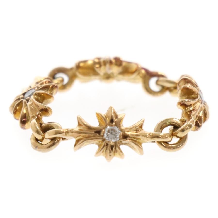 CHROMHEARTS RING TNY E CH PLS タイニーECHプラス CHROME HEARTS（クロムハーツ） 22K RING TNY E CH PLS DIA タイニー
