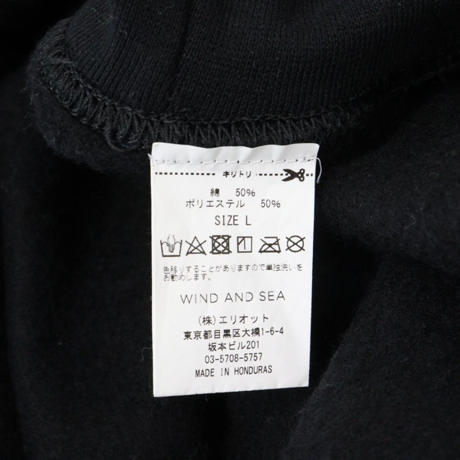 WIND AND SEA ウィンダンシー ロゴプリント クルーネック スウェット 