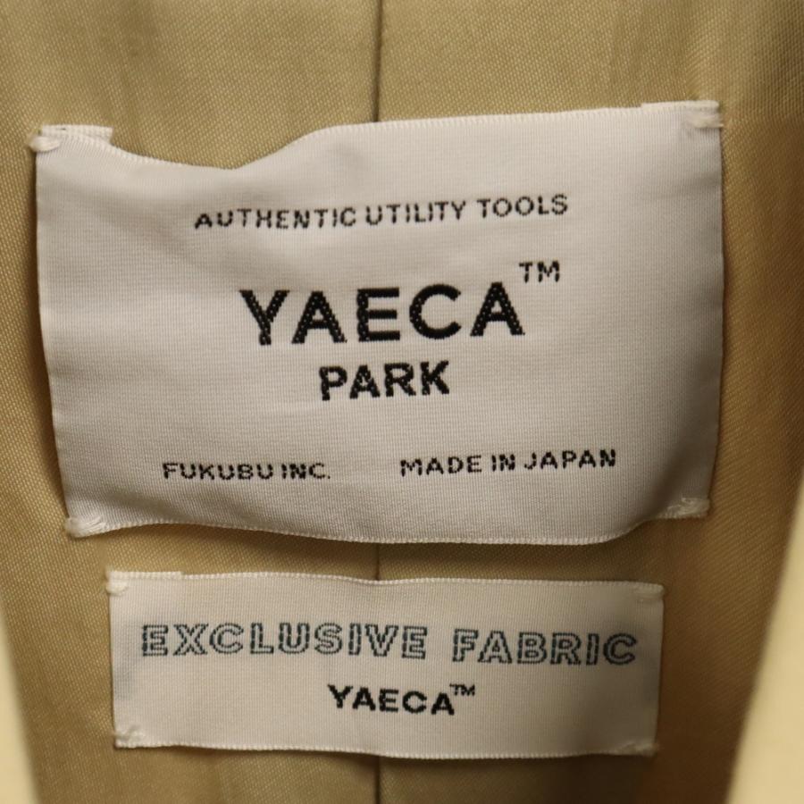 YAECA ヤエカ 16年モデル 比翼 ステンカラーコート ベージュ YAECA ヤエカ 16年モデル 比翼 ステンカラーコート ベージュ