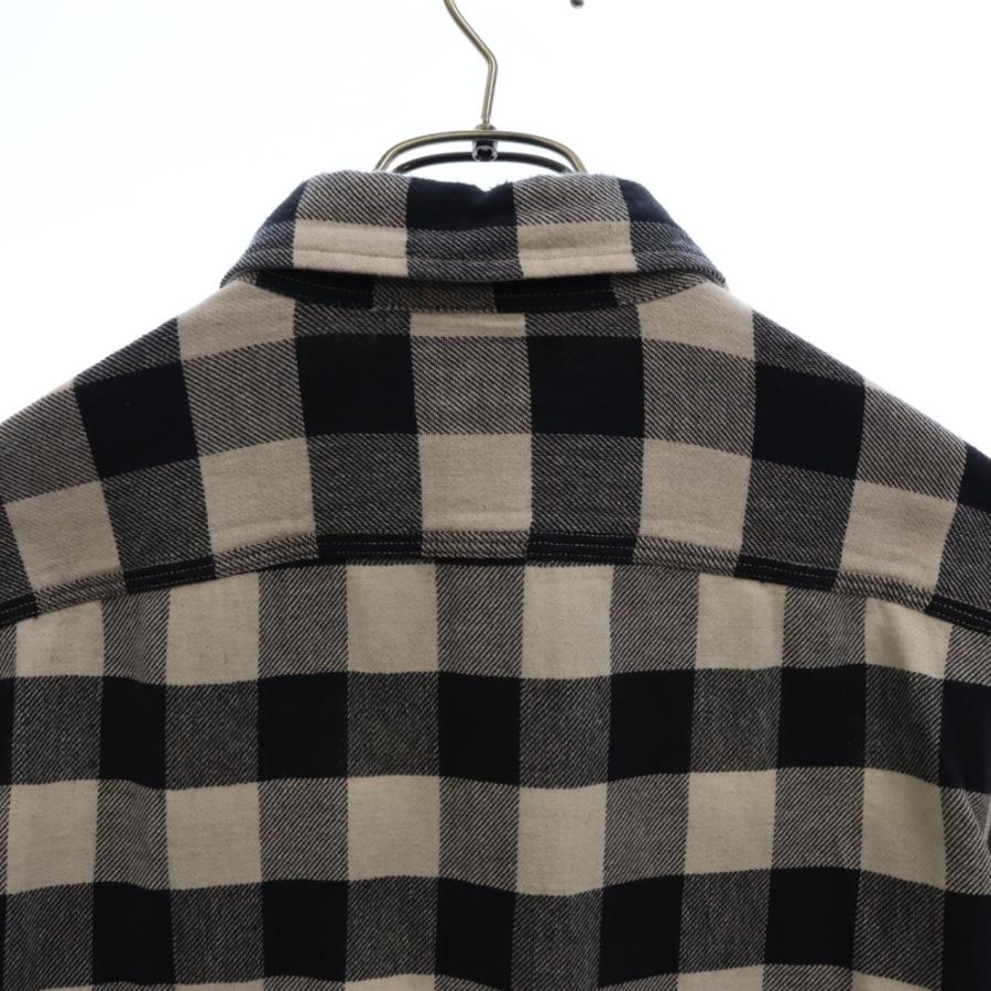 RRL ダブルアールエル ブロックチェック 長袖シャツ ブラック/ホワイト 