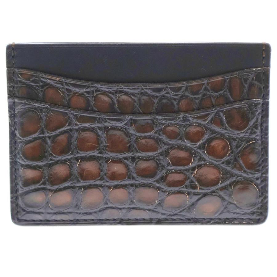 Berluti（ベルルッティ） カードケース エキゾチックレザー アリゲータ