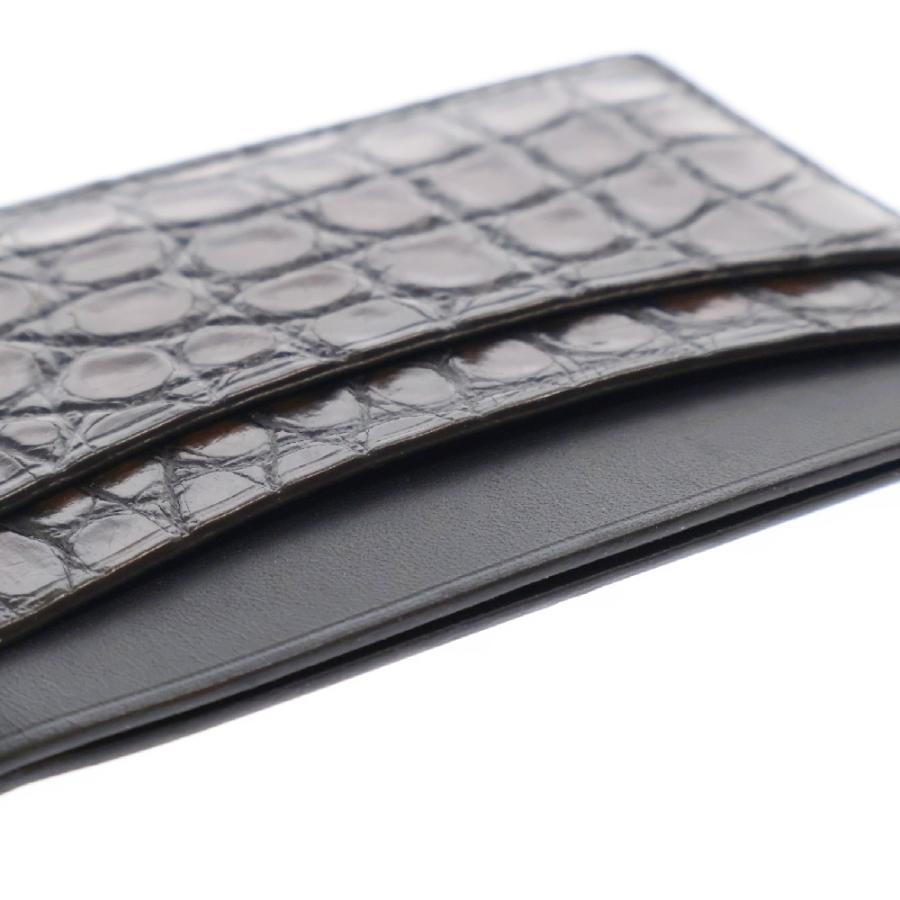 Berluti（ベルルッティ） カードケース エキゾチックレザー アリゲータ