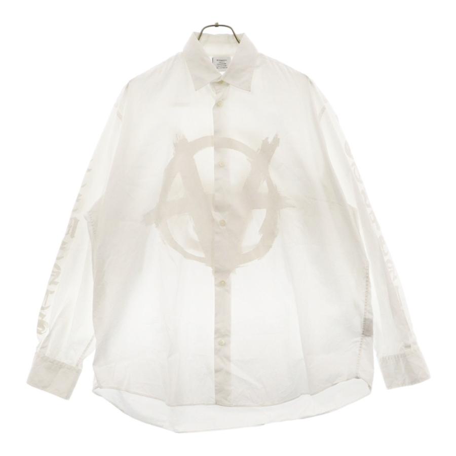 VETEMENTS ヴェトモン ホワイトシャツ