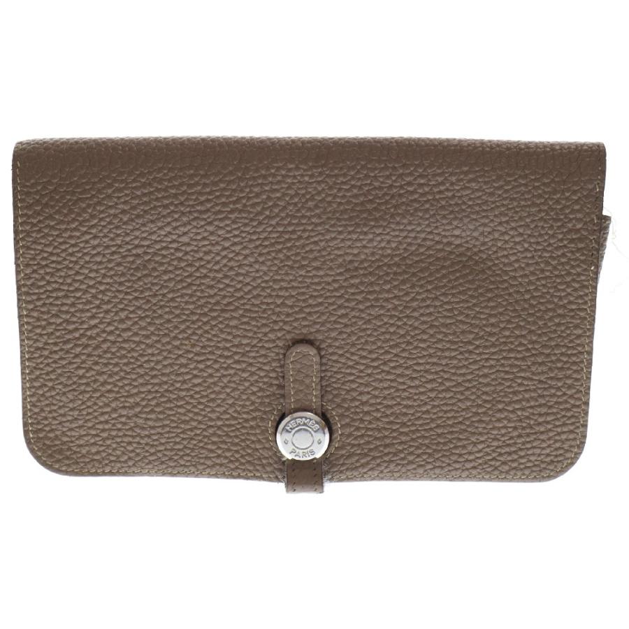 HERMES エルメス ドゴンGM □K刻印 長財布 ベージュ : BRING Yahoo  