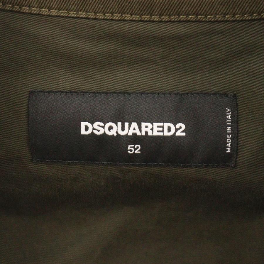 DSQUARED2（ディースクエアード） 17SS レザー切替 ジップアップ