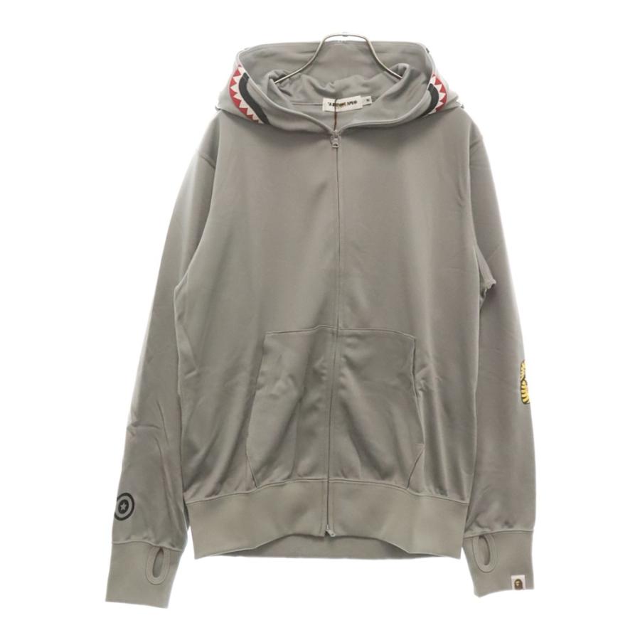 A BATHING APE アベイシングエイプ PONR SHARK FULL ZIP HOODIE 