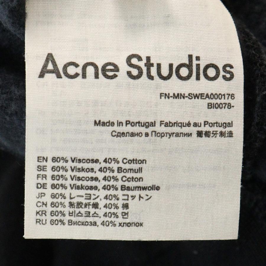 Acne Studios アクネ ストゥディオズ FULTON LOGO RIB SWEAT SHIRT FN 