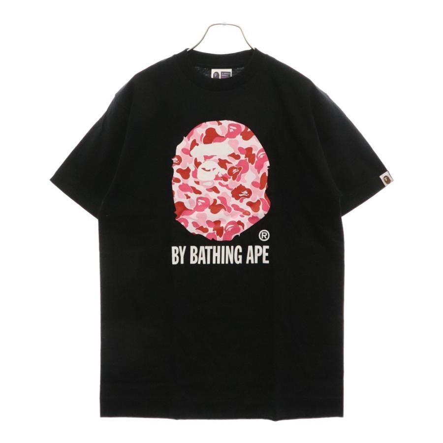 A BATHING APE アベイシングエイプ カモ ヘッドプリント クルーネック  
