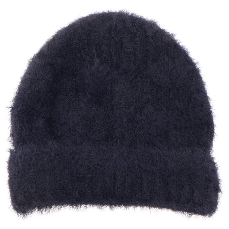 BALENCIAGA（バレンシアガ） シャギーロゴジャガード ニットキャップ