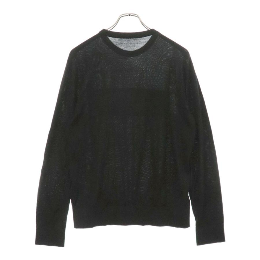 GIVENCHY（ジバンシィ） 20SS ウール ロゴ クルーネック サマーニット 