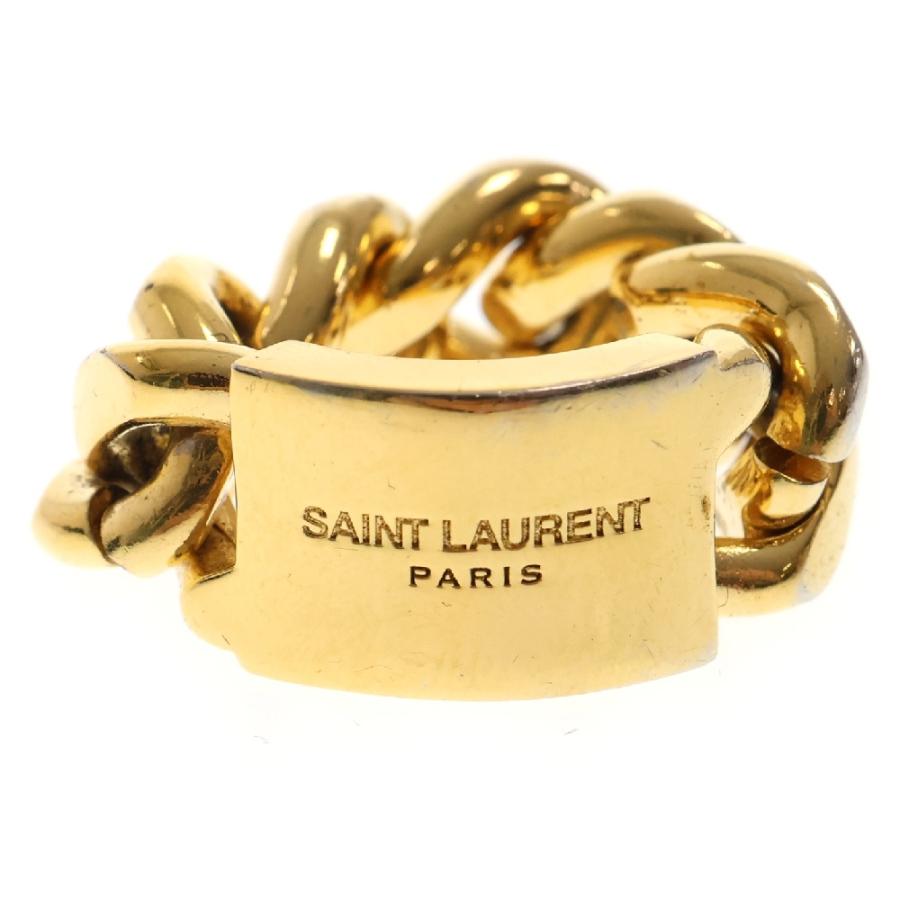 SAINT LAURENT PARIS サンローランパリ BAGUE CHAINE GOUREMET チャン