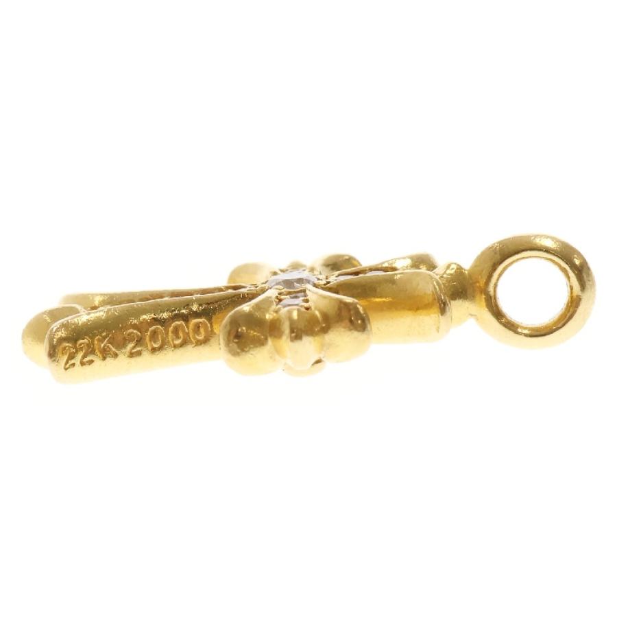 CHROME HEARTS クロムハーツ 【OLD】22K TNY CRSF P/DIA CHROME HEARTS クロムハーツ 【OLD】22K TNY CRSF P/DIA