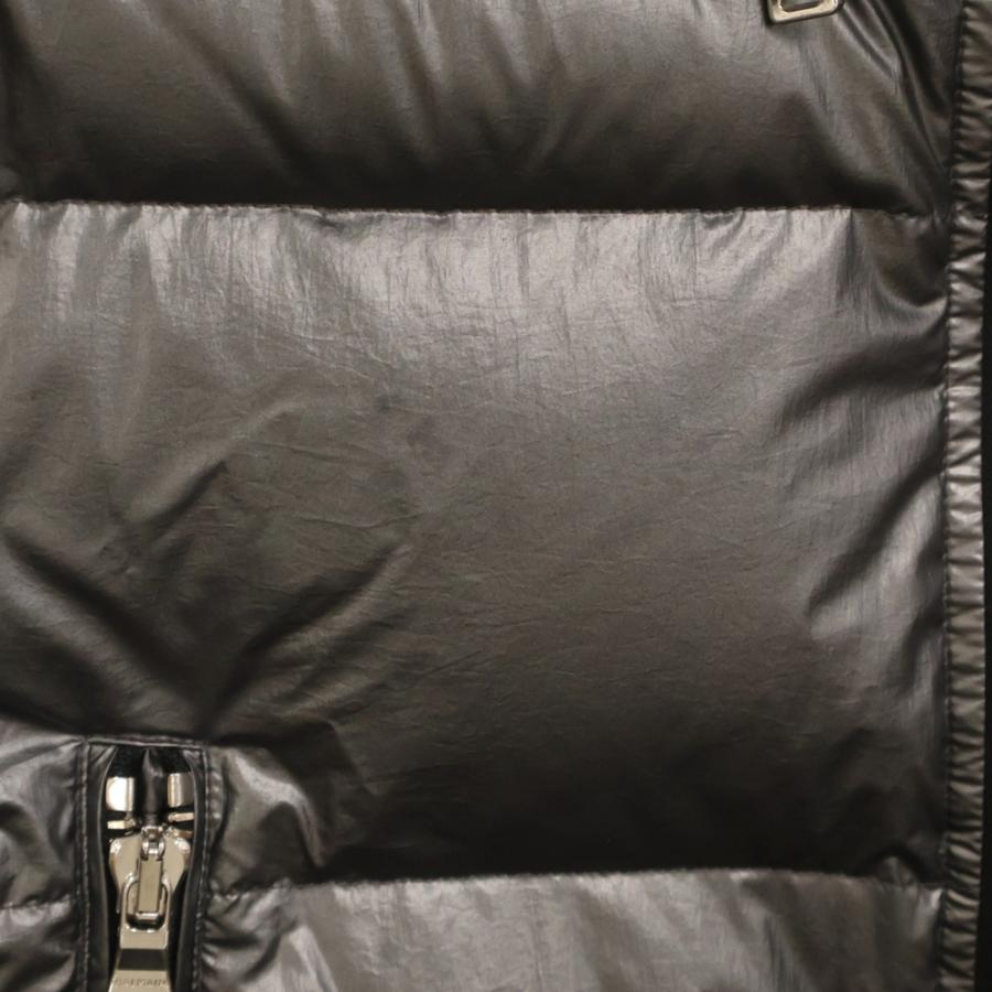 BALMAIN HOMME 12SS ダウンベスト バルマン BALMAIN（バルマン） ロゴプリントマルチジップダウンベスト TO009X112