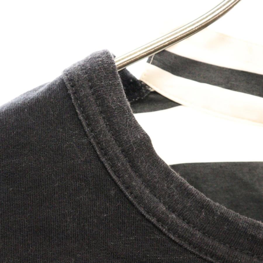 sacai（サカイ） 20SS 素材切替 クルーネック 半袖Tシャツ カットソー 