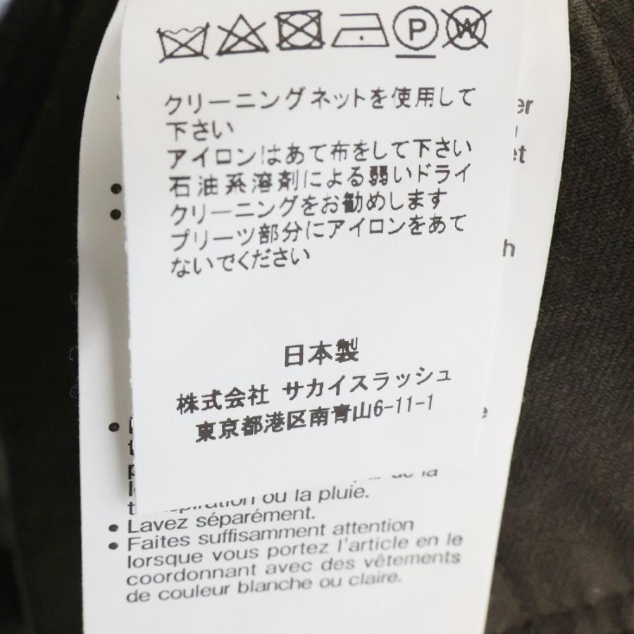 sacai Sacai サカイ 22SS デニムミックス プリーツ切替スカート sacai Sacai サカイ 22SS デニムミックス プリーツ切替スカート
