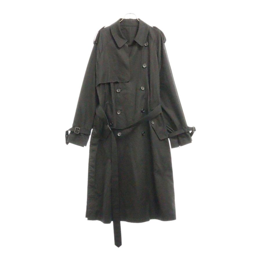 stein/シュタイン OVERSIZED TRENCH COAT ブラック 【公式通販】