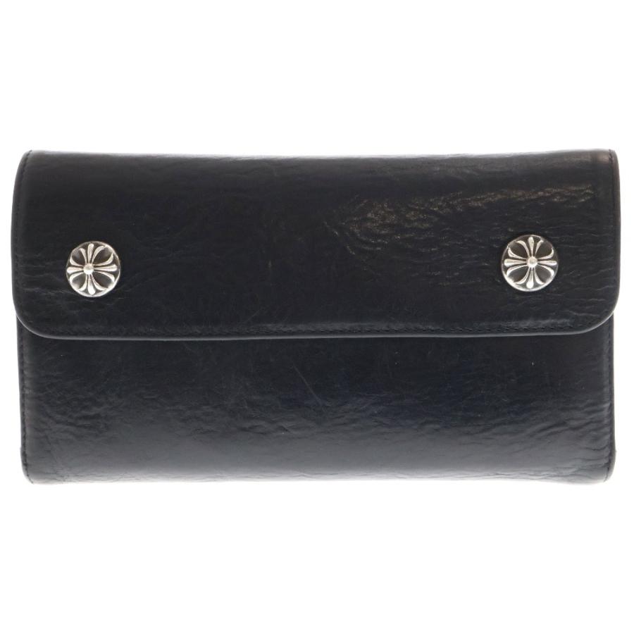 CHROME HEARTS クロムハーツ WAVE ウェーブ レザーウォレット 財布 