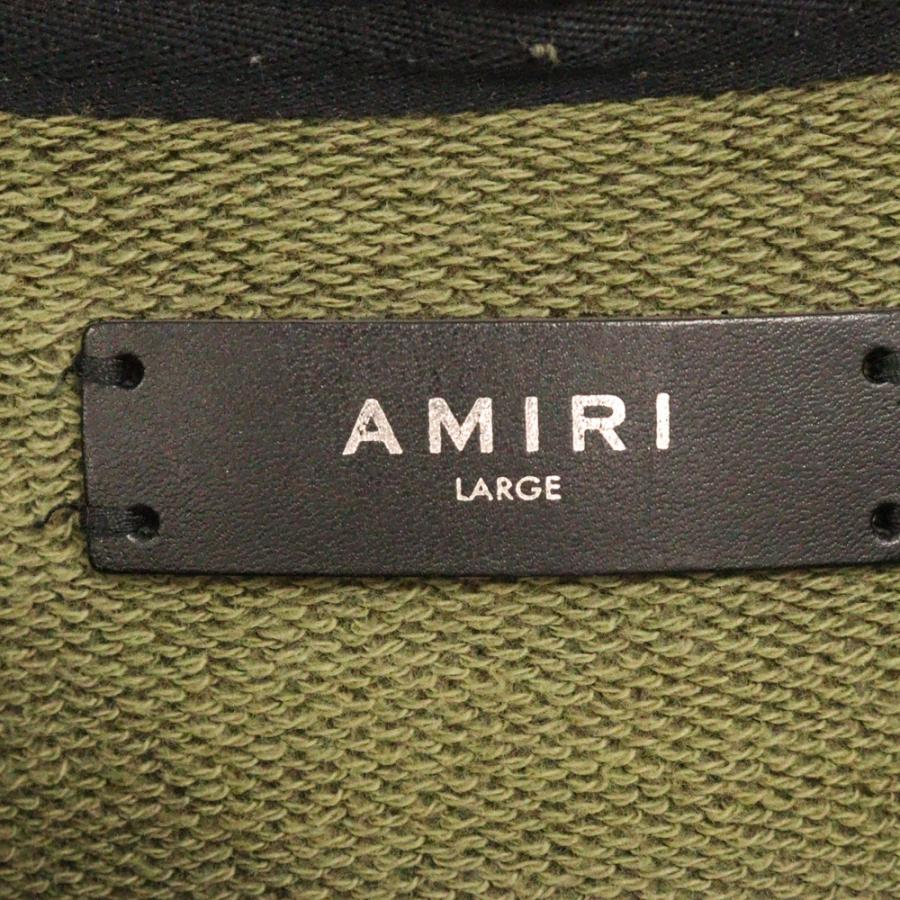 AMIRI（アミリ） ポケットジップ ショットガン加工 スウェットプル