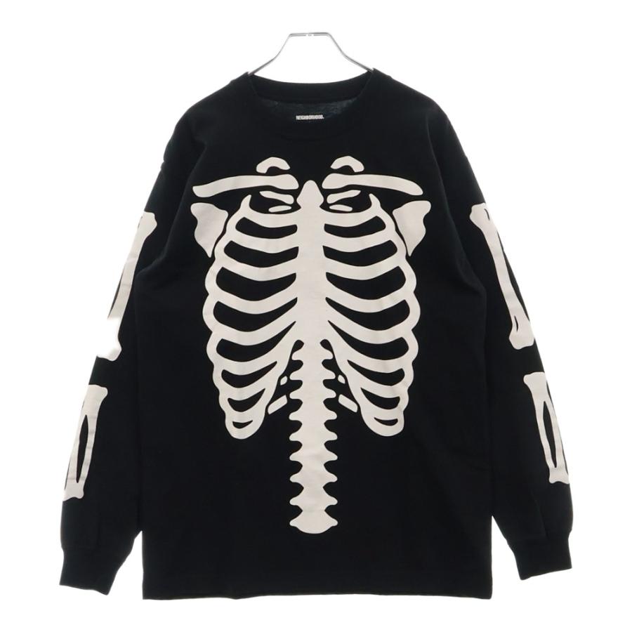 NEIGHBORHOOD ネイバーフッド 21AW ボーンズ プリント クルー NEIGHBORHOOD ネイバーフッド 21AW ボーンズ プリント クルー