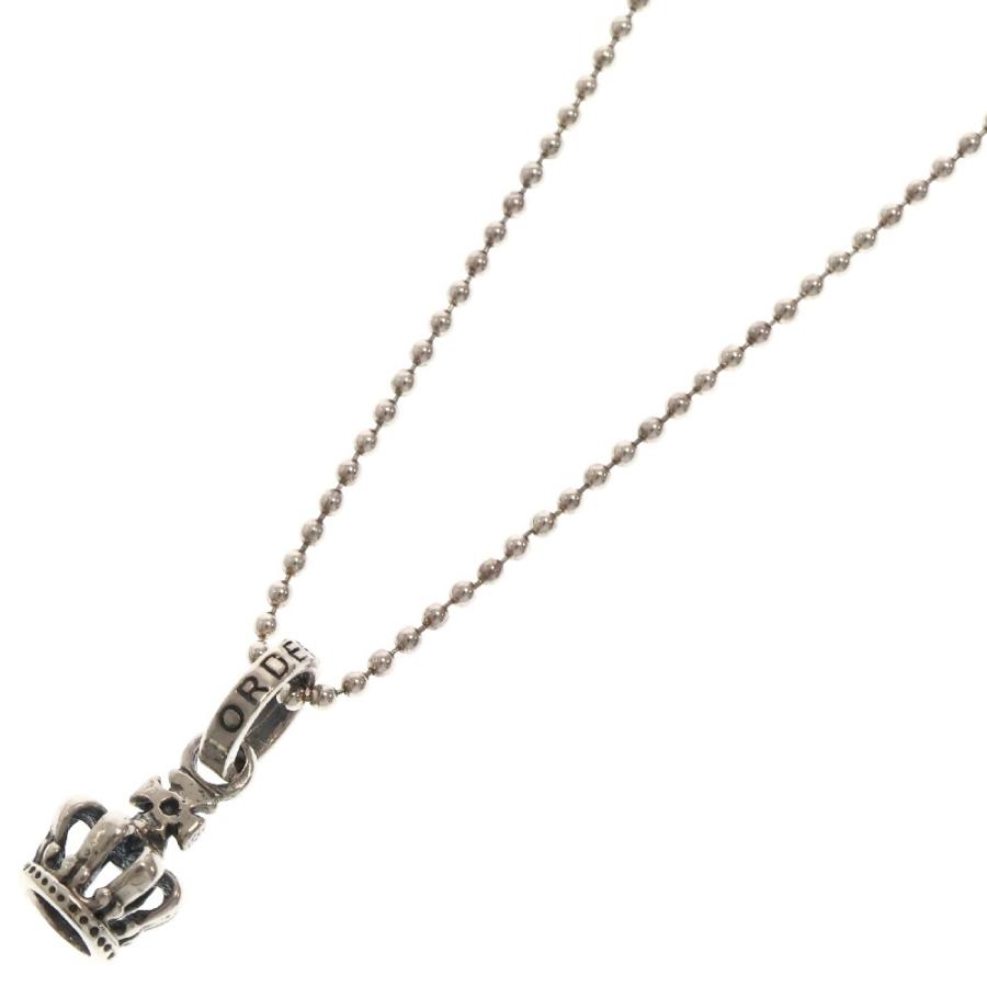 ROYAL ORDER ロイヤルオーダー クラウン ネックレス シルバー ROYAL ORDER ロイヤルオーダー クラウン ネックレス シルバー