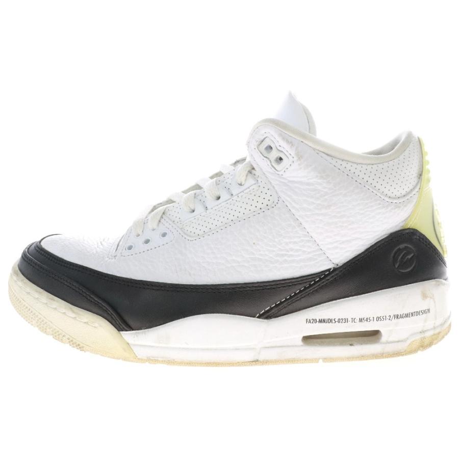 NIKE ナイキ ×FRAGMENT DESIGN AIR JORDAN 3 RETRO SP DA3595-100  