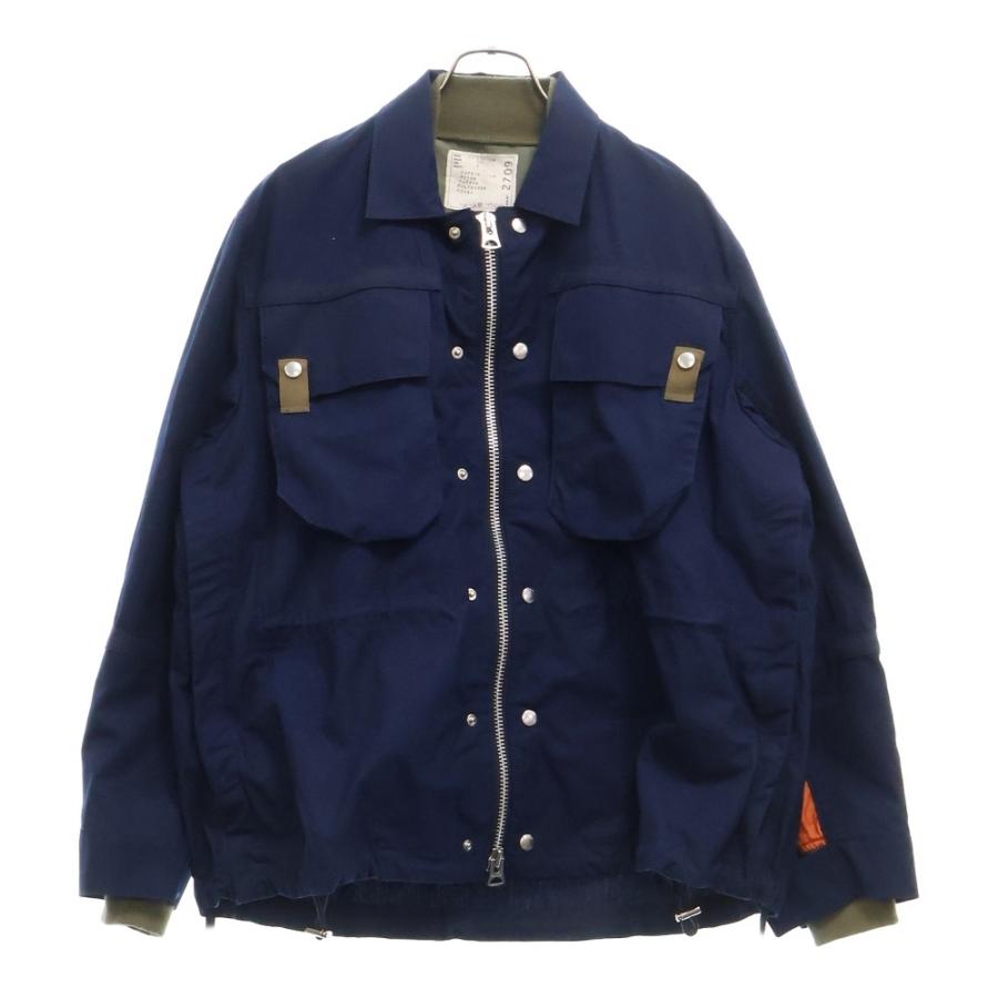 sacai Sacai サカイ 22SS Nylon Twill Mix Blouson ナイロン sacai Sacai サカイ 22SS Nylon Twill Mix Blouson ナイロン